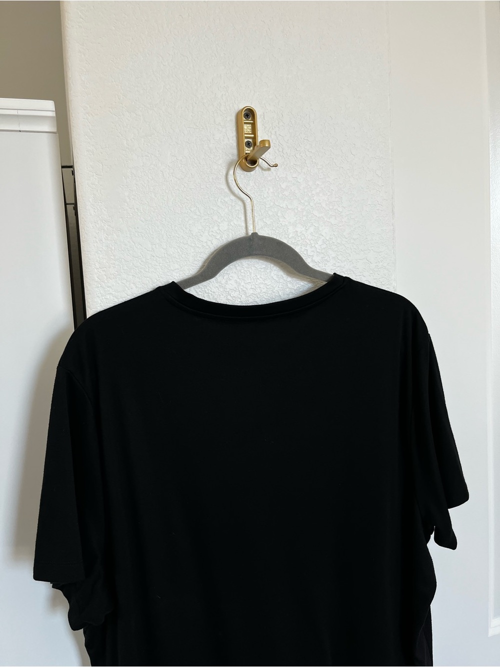 Alfani Stretch Henley T Shirt Men’s XL Black Short Sleeve Casual Tee - Picture 5 of 5